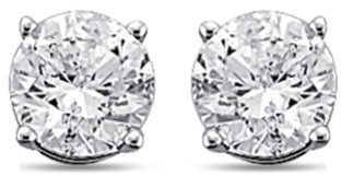 Louis Vuitton Diamond White Gold Earrings – Opulent Jewelers